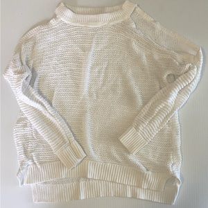 Express Cold-Shoulder Sweater